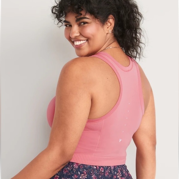 Nwt Old Navy Seamless Racerback Sports Bra Tank - Picture 8 of 12